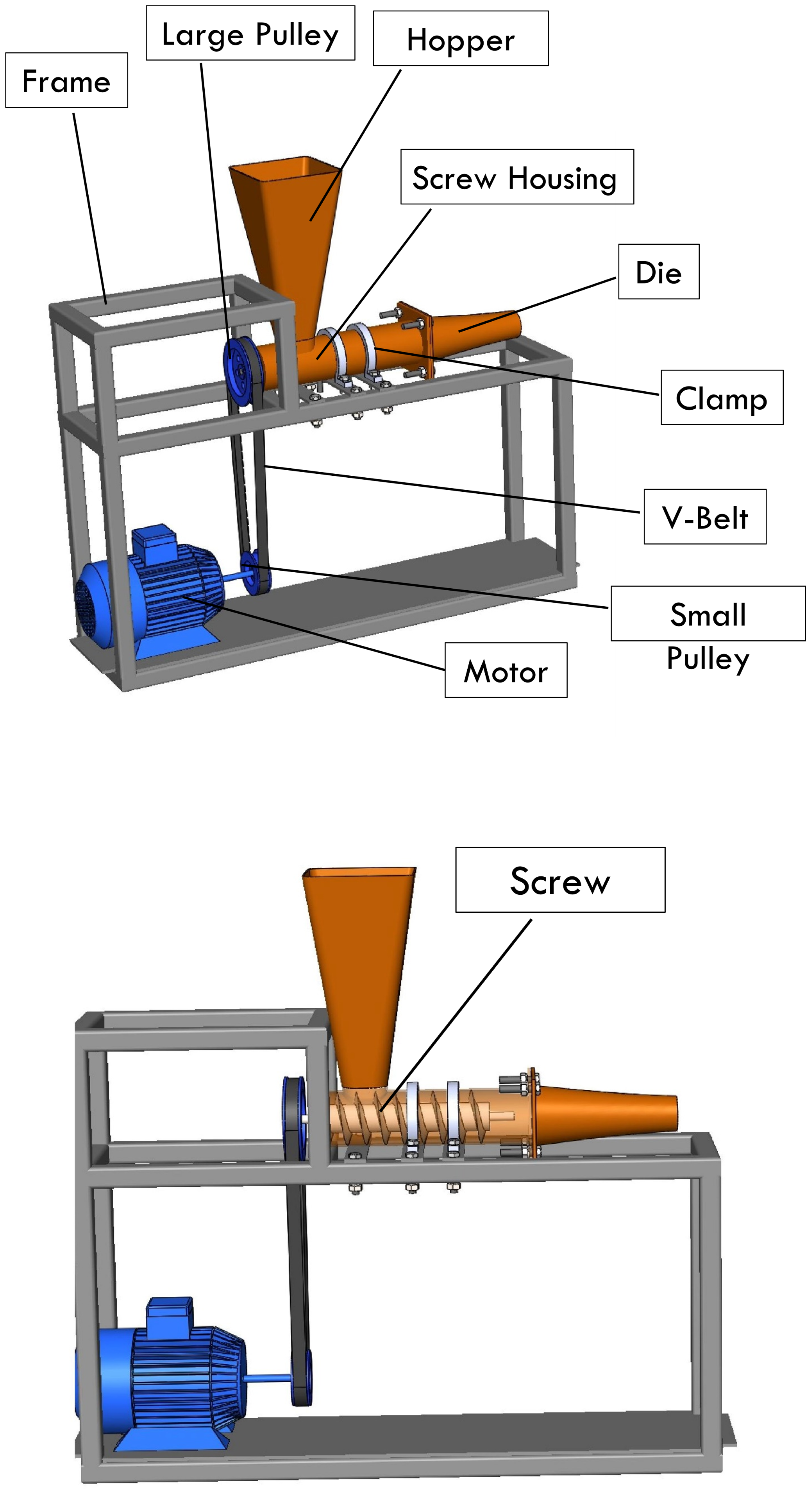 Bio-Briquetting-Machine